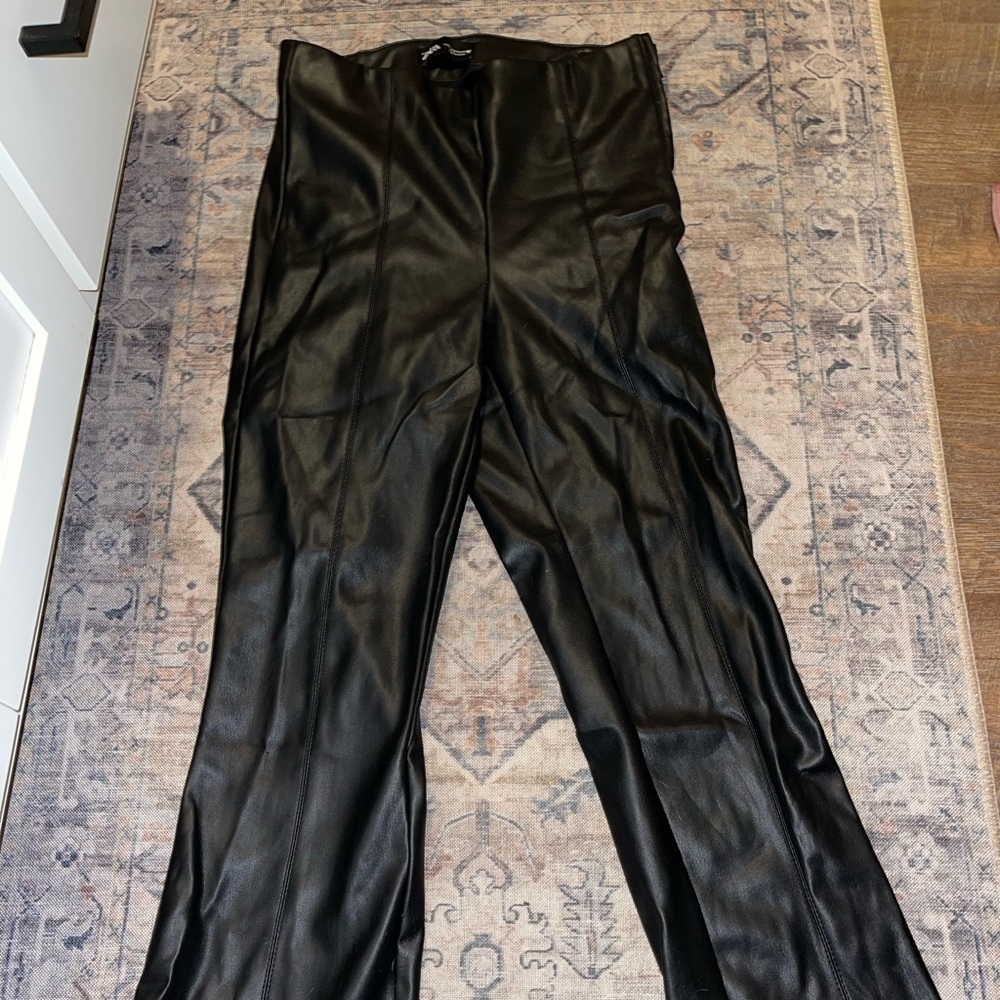Zara Leather pants